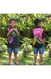 Hand Painted Rayon Kids Shirt